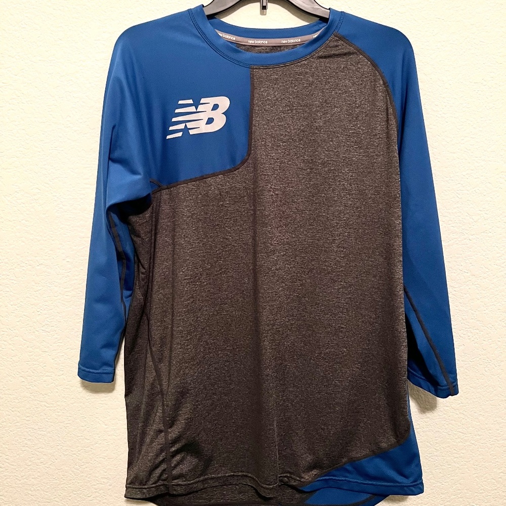 Adult Large - New Balance - 3/4 Sleeve Athletic Shirt